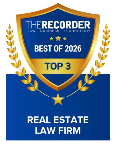 The Recorder_Best of 2026_Zacks_REAL ESTATE LAW FIRM_TOP 3